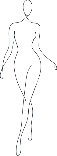 Fashion illustration template of female body figure for clothing design and sketching - in New South Wales, Australia
